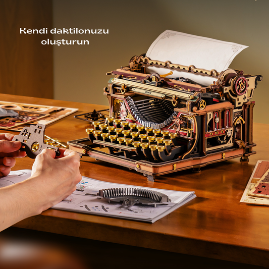 Mekanik Daktilo Maketi-Magic Version