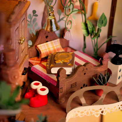 Novihobby Masal Ağacı LED Işıklı Kendin Yap Minyatür Maket Seti Rolife (Fairytale Tree House)