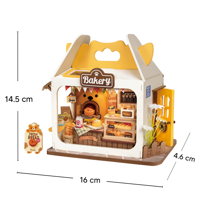 Novihobby Mini Fırın|Minyatür Maket Ev Seti | (Breadbox)