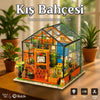 Kış Bahçesi – LED Işıklı 3D Ahşap Minyatür Maket | NoviHobby